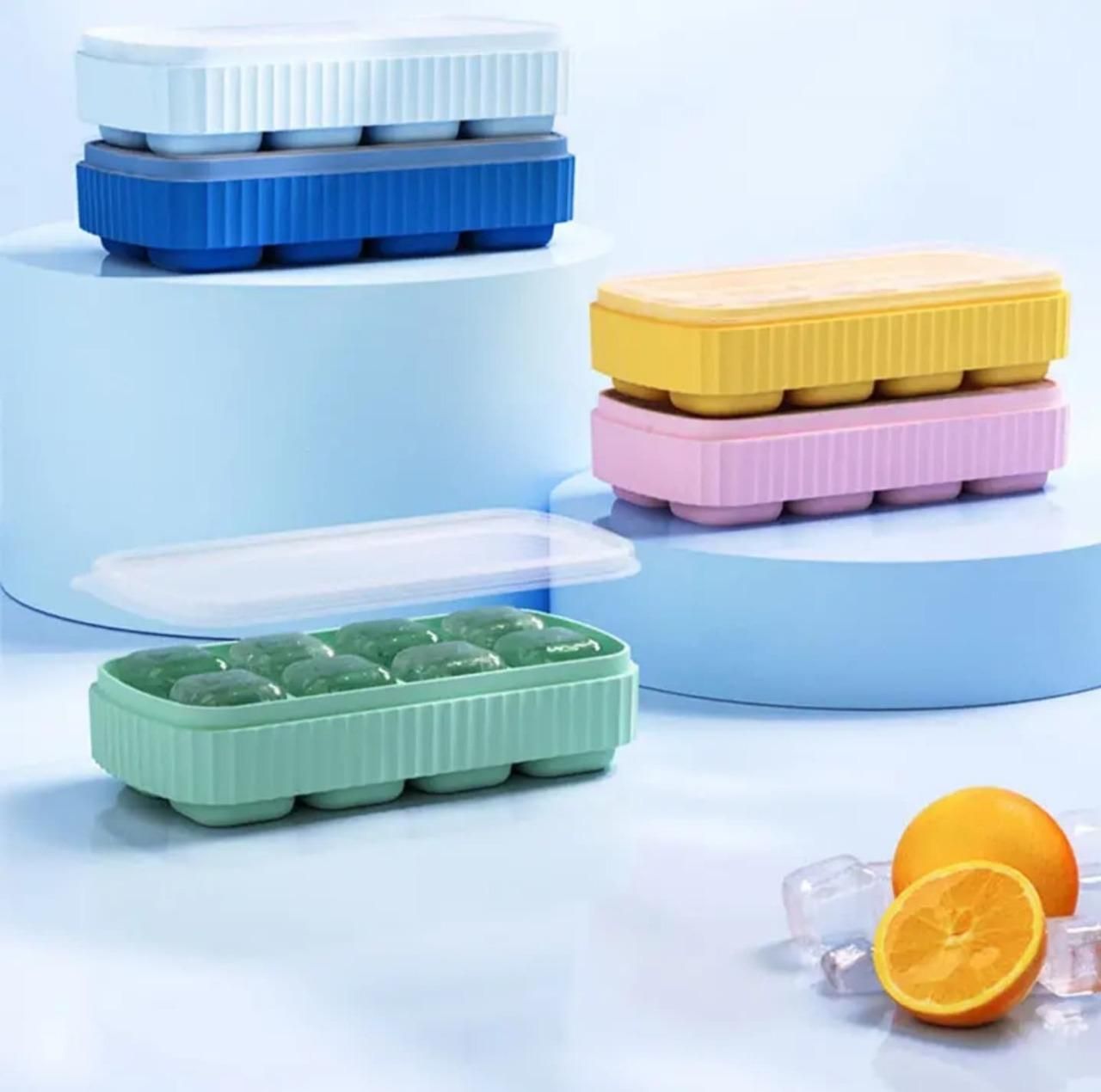 Mini Silicone Ice Cube Tray with Lid